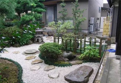 農(nóng)村自建房日式風格庭院設(shè)計效果圖